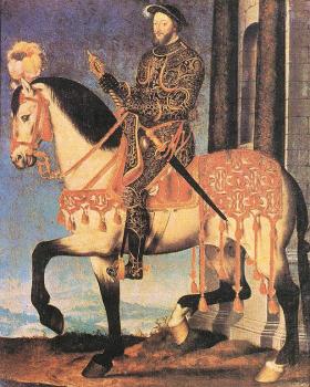 讓 尅盧埃 Portrait of Francis I, King of France